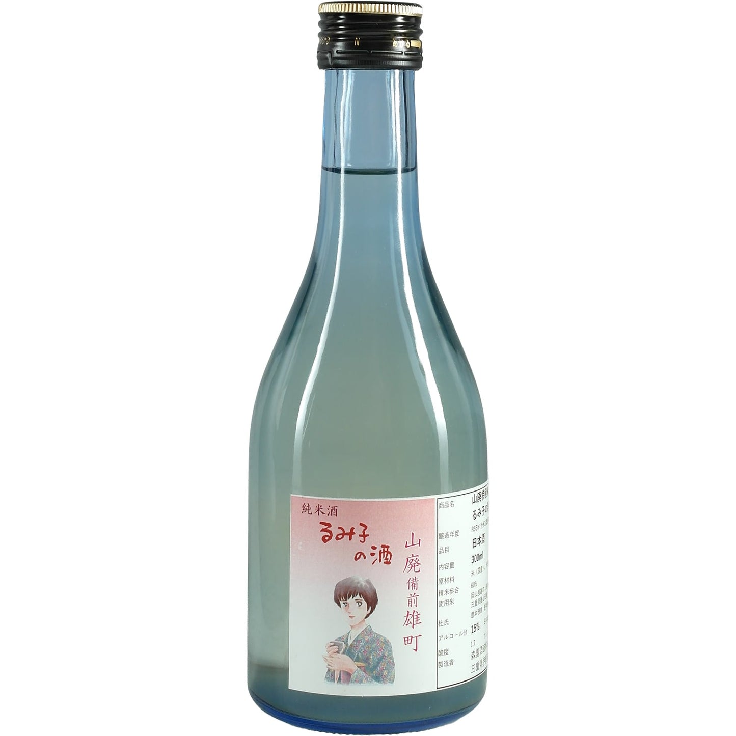 Moriki Yamahai Special Junmai Rumikos Sake Omachi 300Ml