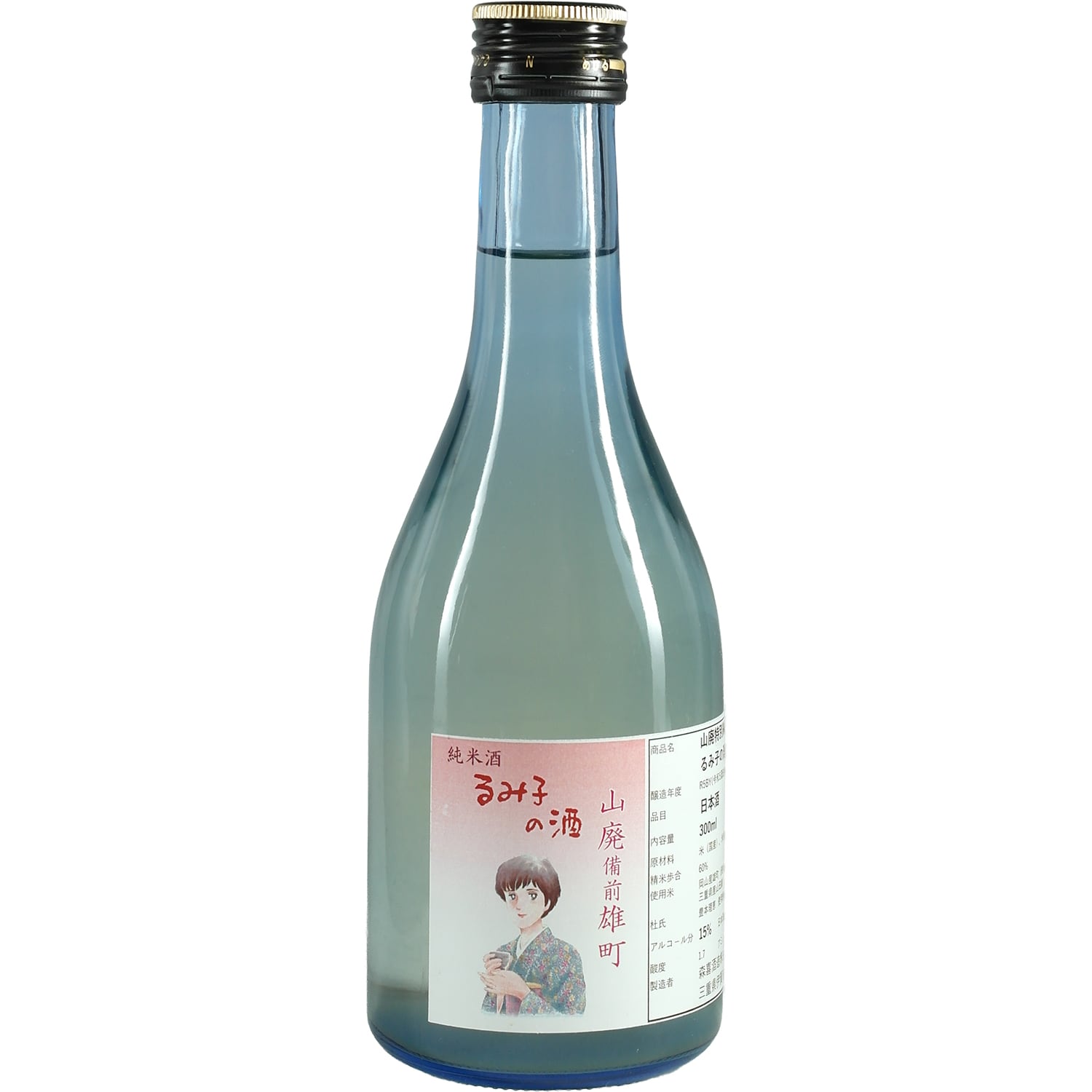 Moriki Yamahai Special Junmai Rumikos Sake Omachi 300Ml